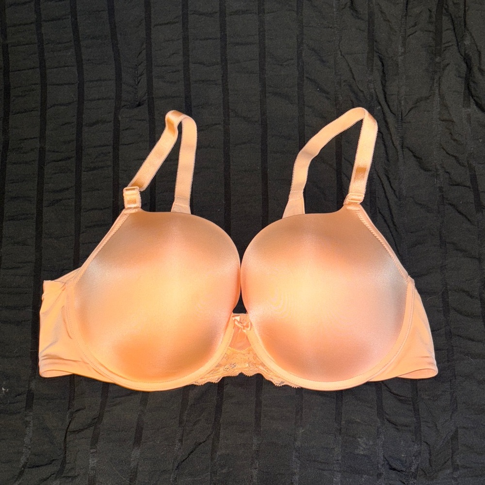 Elegant Light Orange Underwire Bra